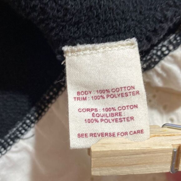 Free People Goth Black Tunic Size XS Lace Neck Stud Accents Raw Hem Layered - Picture 5 of 11